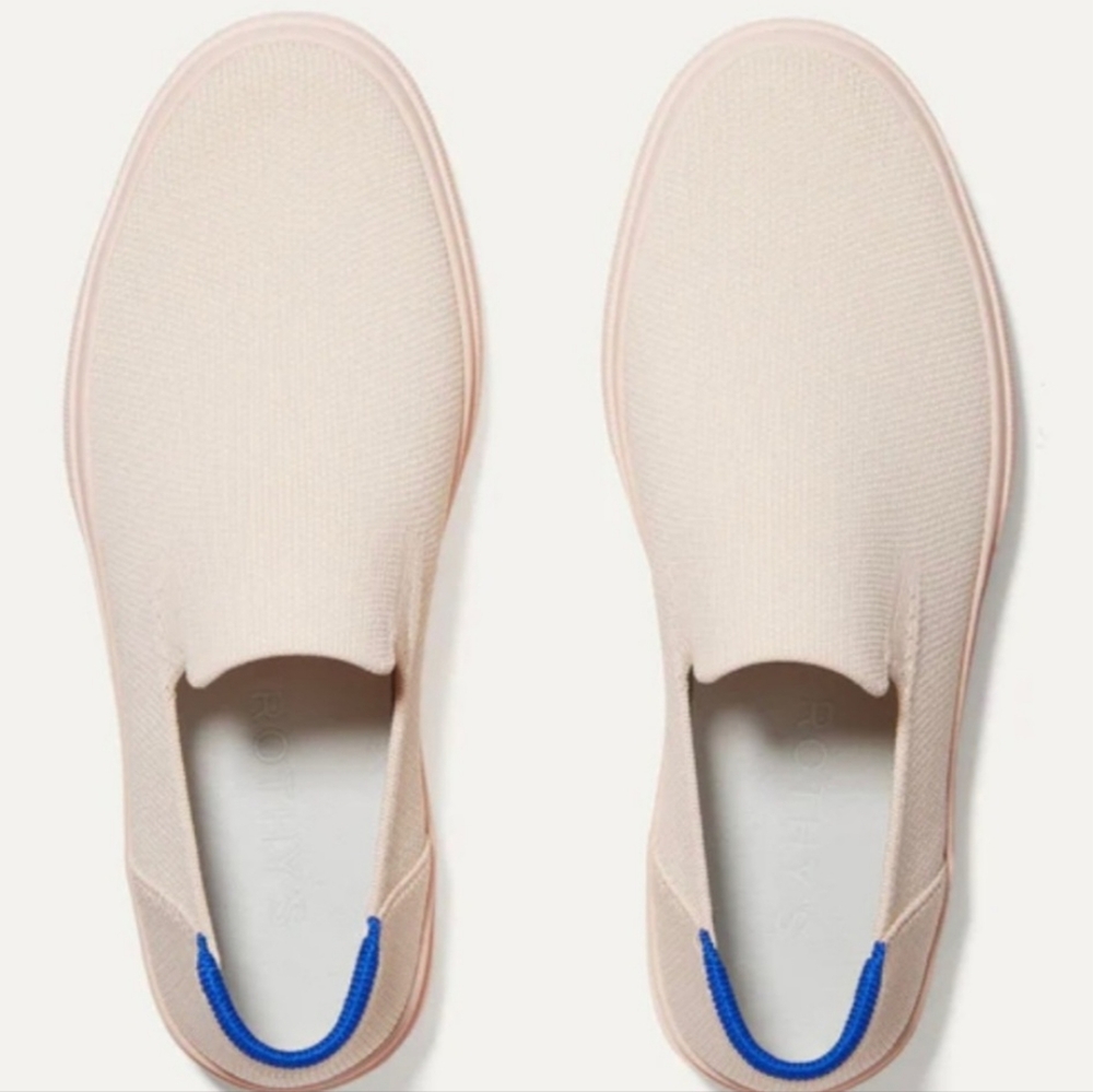 Rothy's City Slip On Sneaker in Pink, Sz. 7.5